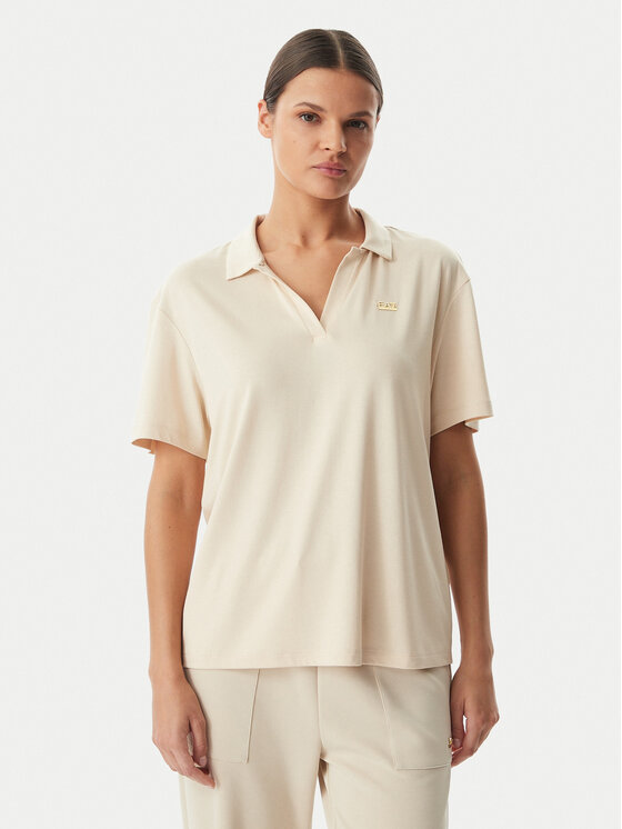 EA7 Emporio Armani Tricou polo 7W001462 AF13919 U1088 Bej Regular Fit