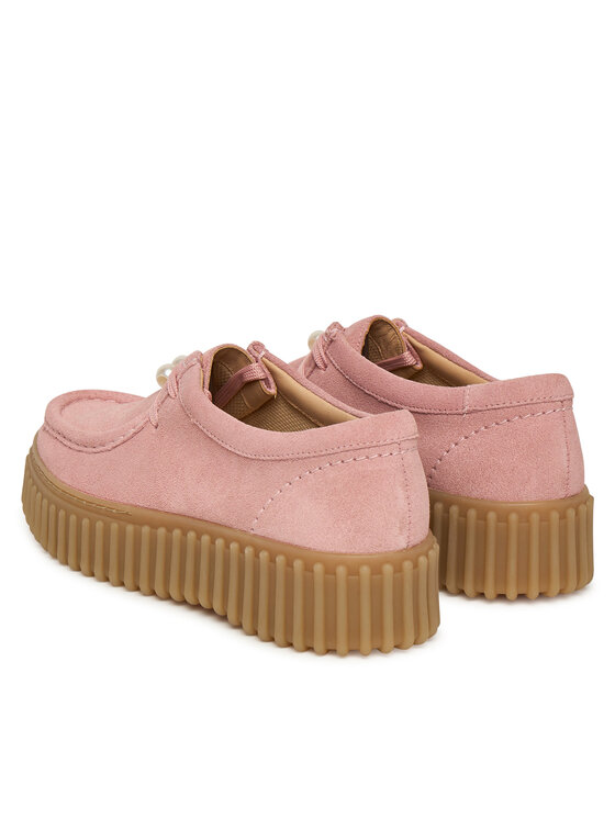 Clarks Clarks Poltopánky Torhill Bee 26184585 Ružová