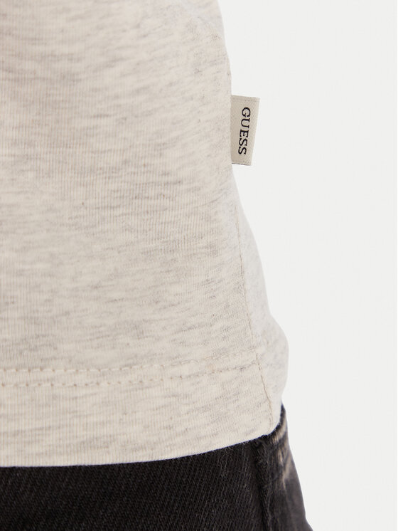 Guess Jeans Guess Jeans Marškinėliai W6RI16 J1314 Pilka Classic Fit