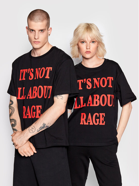 mindout t-shirt unisex it's not all about noir oversize