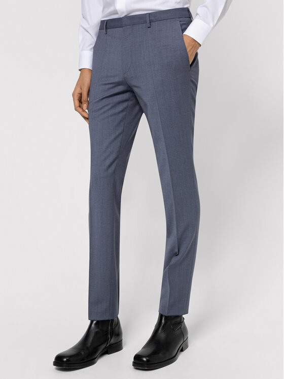 HUGO Hugo Odijelo Arti/Hesten 212V1X 50450103 Siva Extra Slim Fit