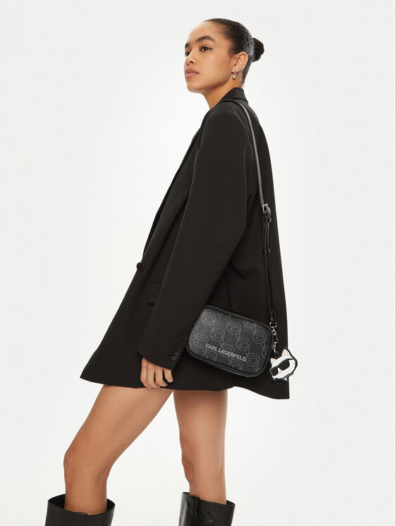 KARL LAGERFELD KARL LAGERFELD Ročna torba A1W30135 Črna