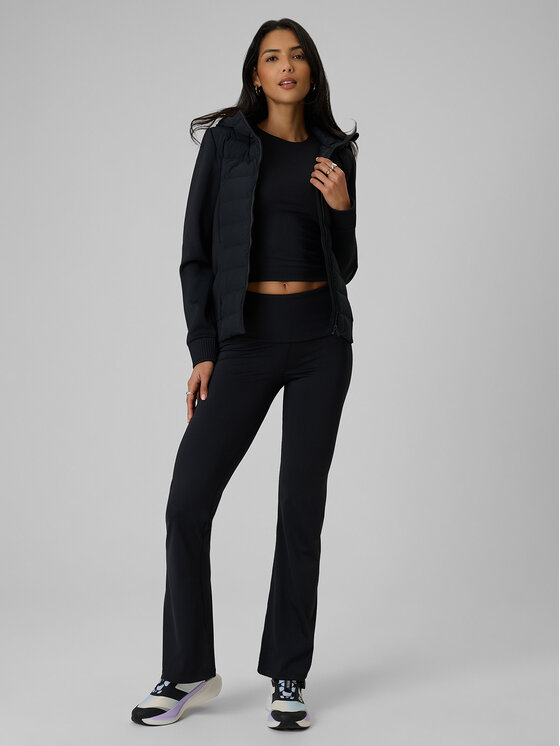 4F 4F Kurtka puchowa EVERYDAY ACTIVE Czarny Slim Fit