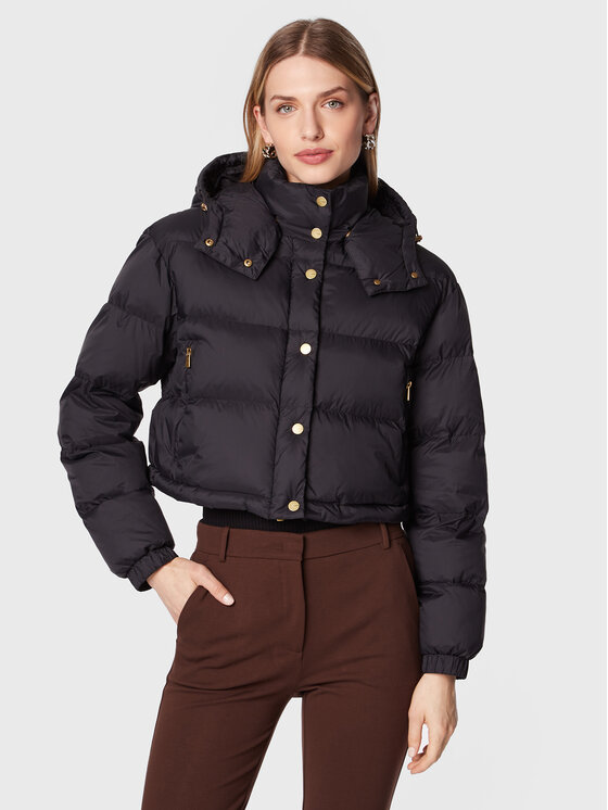 Doudoune Longue Pinko Oversize – Taille M, Occasion Très Bon état, Noir