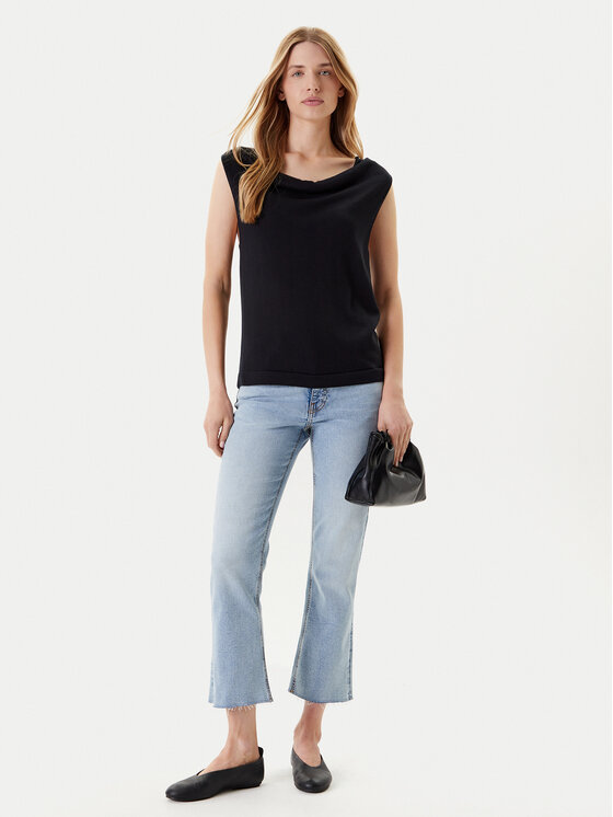 United Colors Of Benetton United Colors Of Benetton Farmer 4OTADE010 Kék Flare Fit
