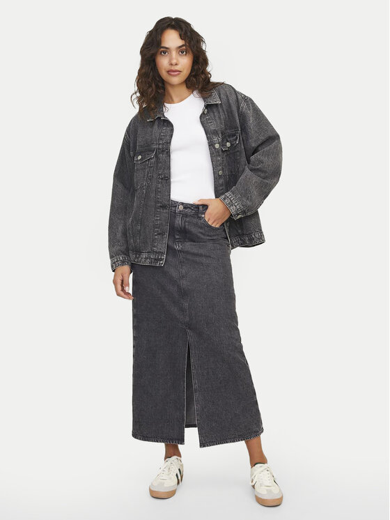 JJXX JJXX Jeans suknja Aura 12259327 Siva Regular Fit