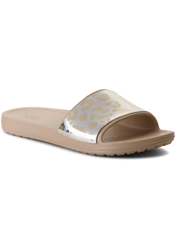 Crocs on sale sloane metallic