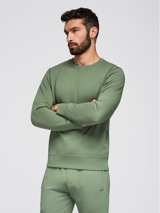Ombre Ombre Komplet dresowy Z122 Zielony Regular Fit