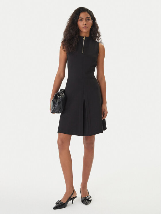 HUGO HUGO Rochie de zi Noella 50557496 Negru Regular Fit