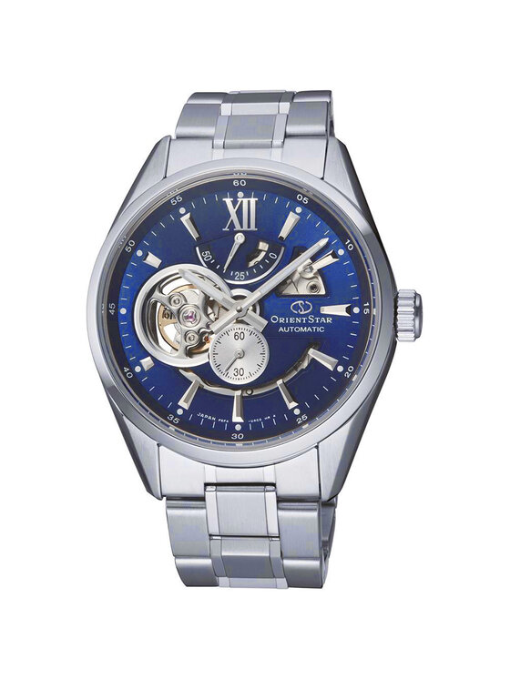 Orient Star Orient Star Zegarek RE-AV0003L00B Srebrny