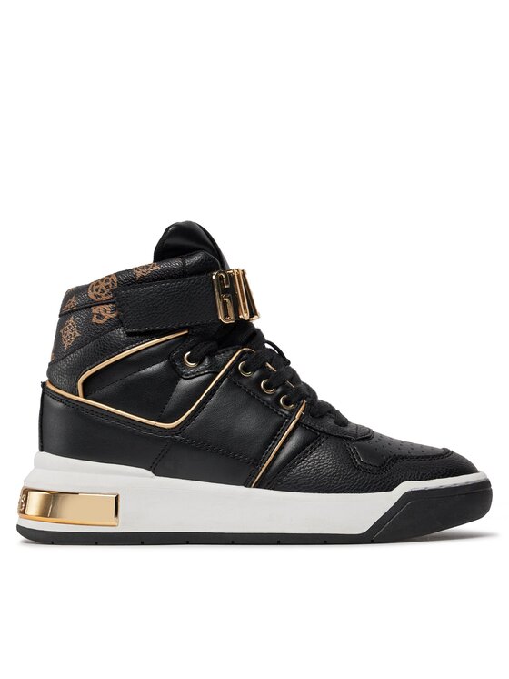 Sneakers Guess Corten3 FLPCR3 FAL12 Negru