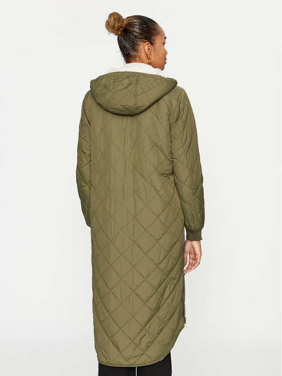 ONLY ONLY Зимно яке 15295389 Зелен Regular Fit
