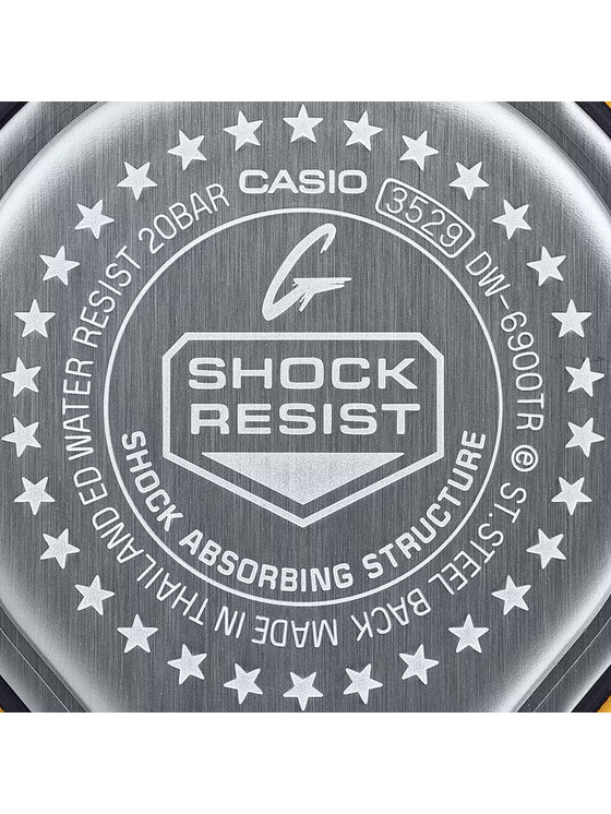 Casio Casio Zegarek DW-6900TR-4ER Czerwony