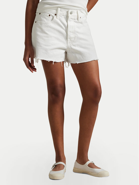 Női Farmer rövidnadrág Polo Ralph Lauren, Méret: 29, Fehér, 211964084001
