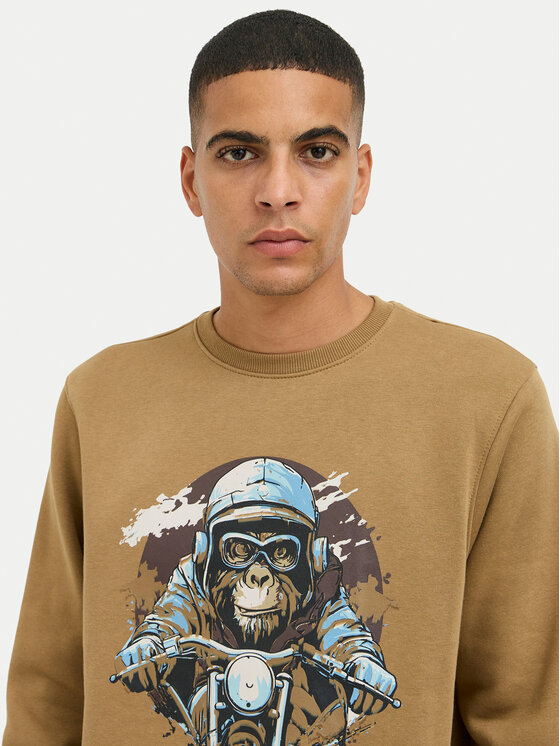 Blend Blend Світшот 20717756 Бежевий Regular Fit
