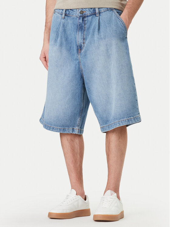 Guess Jeans Guess Jeans Джинсові шорти M6GD39 D5M5V Голубий Relaxed Fit