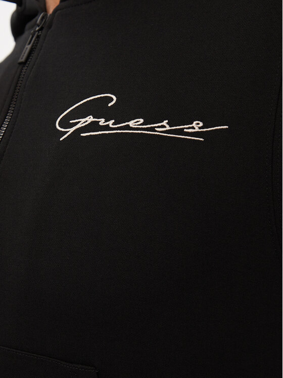 Guess Guess Μπλούζα Allycia V4RQ02 KC3D2 Μαύρο Regular Fit