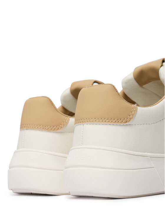 Calvin Klein Calvin Klein Sneakersy Low Cut Lace-Up V3X9-83301-1355A S Biela