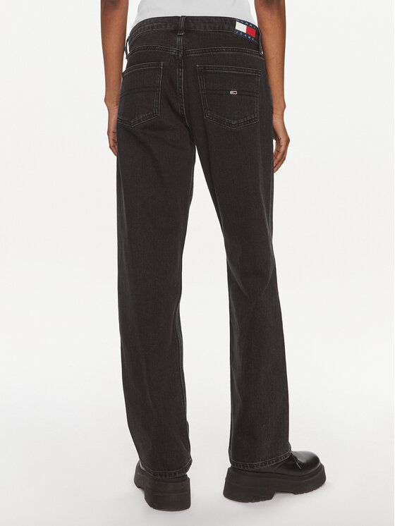 Tommy Jeans Tommy Jeans Jeansy Sophie Lw Str Cg4181 DW0DW17180 Czarny Straight Fit