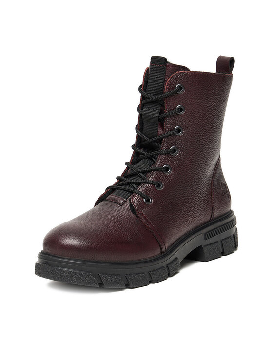 Rieker Rieker Schnürschuhe CEO-Z9116-35 Dunkelrot