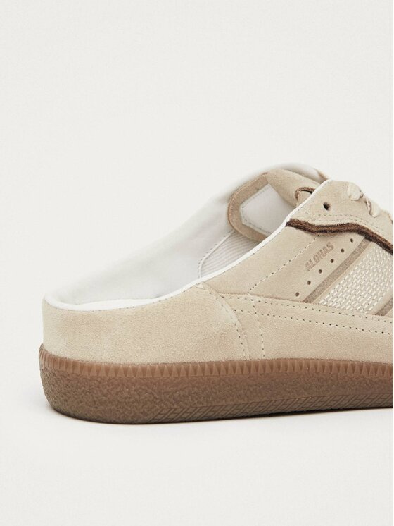 ALOHAS ALOHAS Sneakersy Tb.490 Mule Cream Leather Sneakers Beżowy