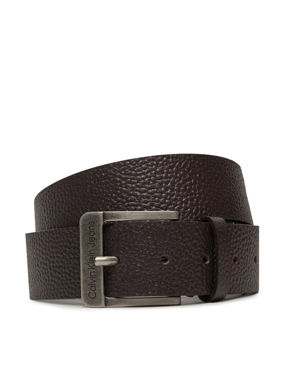 Calvin Klein Pánsky opasok Classic K50K512608 Hnedá