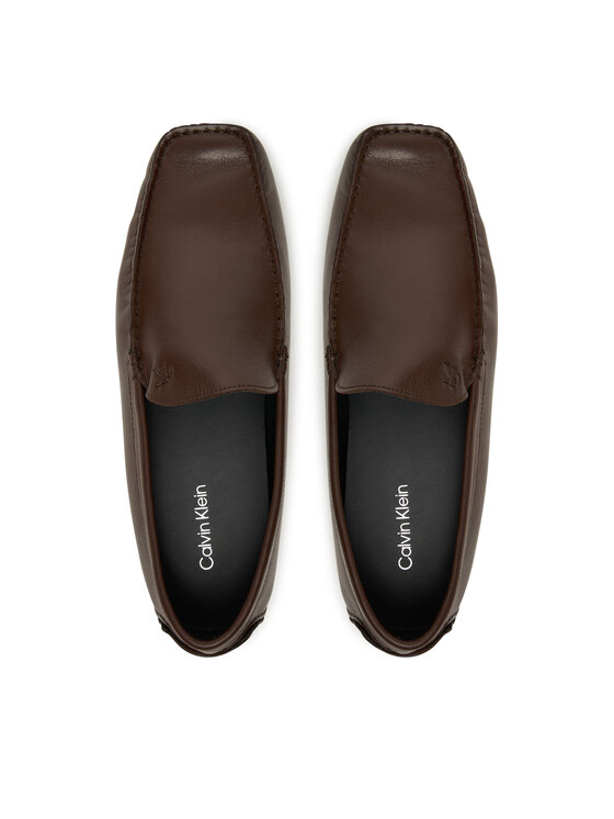 Calvin Klein Calvin Klein Mokasyny Driver Lth HM0HM01864 Brązowy