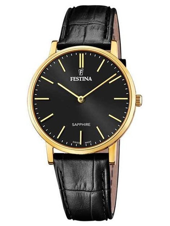 Festina Festina Ρολόι F20016/3 Μαύρο