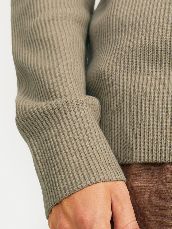 Jack&Jones Jack&Jones Sweter Perfect 12257771 Beżowy Regular Fit