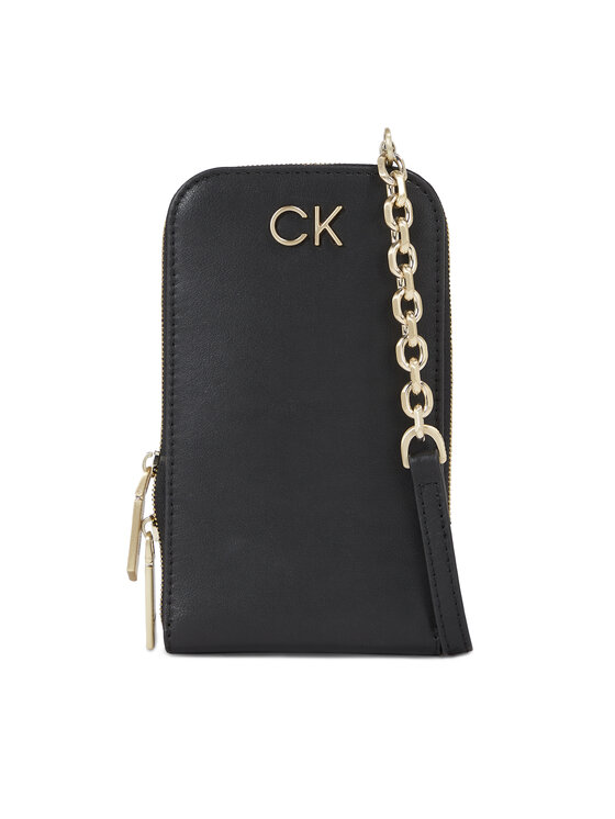 Calvin Klein Etui za mobitel Re-Lock Phone Crossbody K60K611100 Črna