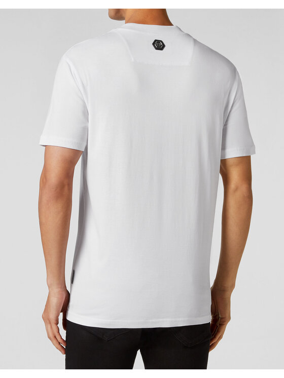 PHILIPP PLEIN PHILIPP PLEIN T-shirt 1805 Bianco Regular Fit
