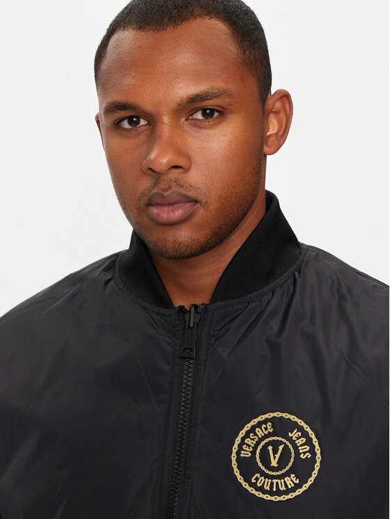 Versace Jeans Couture Versace Jeans Couture Bunda bomber 77GASD07 Černá Loose Fit