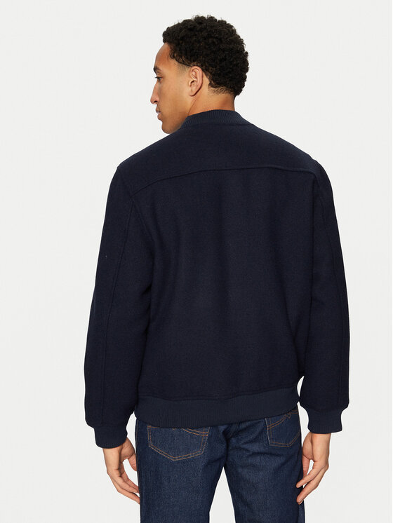 Mustang Mustang Bomberjacke Byron 1015902 Dunkelblau Regular Fit
