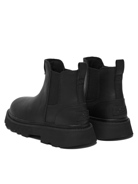 Ugg Ugg Kotníková obuv s elastickým prvkem M Chelsea Lug 1172990 Černá
