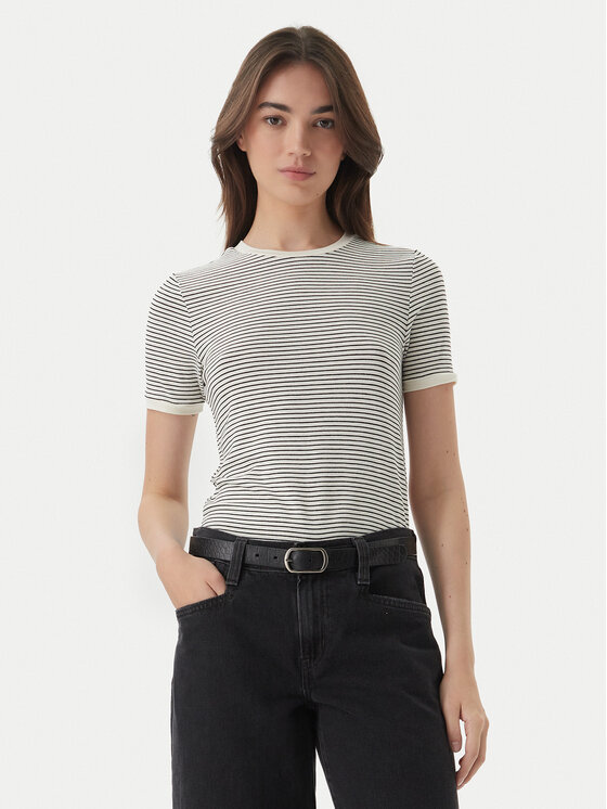 ONLY Tricou Tine 15315406 Negru Regular Fit