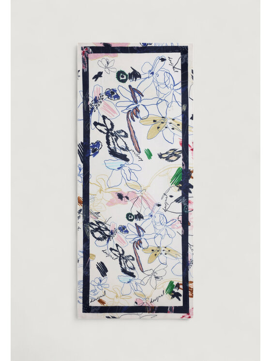 Desigual Desigual Μαντήλι FOU_ARTY TRAZO Μπεζ