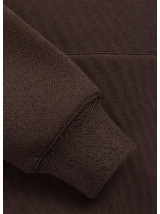 PITBULL PITBULL Bluza NORTON Brązowy Regular Fit