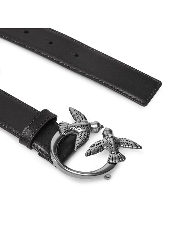 PINKO Pinko Dámsky opasok Love Berry H3 Belt PE 23 PLT01 100125 A0F1 Čierna