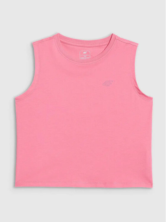 4F 4F T-Shirt 4FJWSS26TSLEF266 Różowy Active Fit