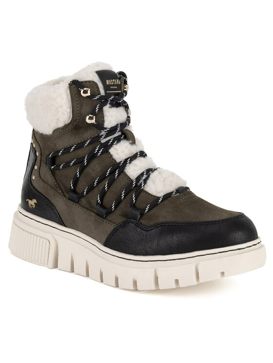 Mustang Mustang Botine 1502-602 Kaki