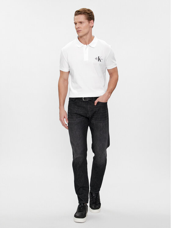 Calvin Klein Jeans Calvin Klein Jeans Polo J30J323395 Bijela Regular Fit