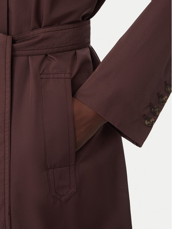 Marella Marella Prijelazni kaput Spapiro 2623026024 Tamnocrvena Regular Fit