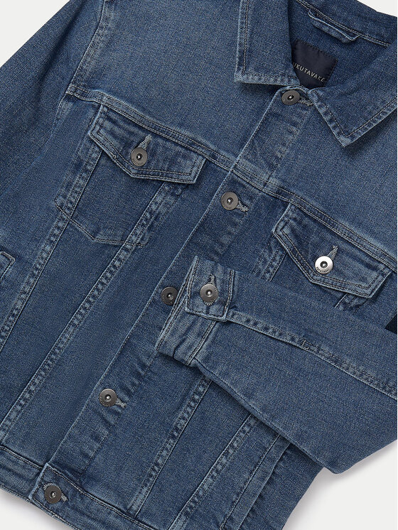 Mayoral Mayoral Τζιν μπουφάν 6487 Μπλε Regular Fit