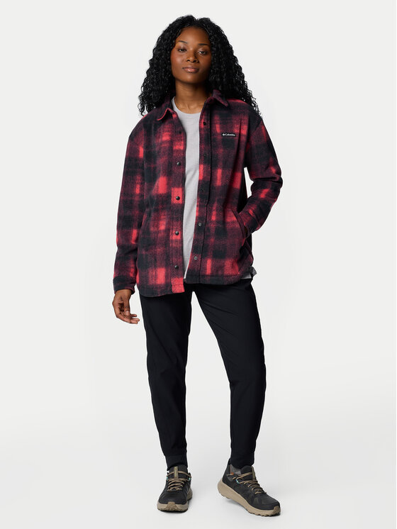 Columbia Columbia Marškinių švarkas Benton Springs™ 2085661 Raudona Relaxed Fit