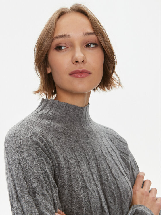 Marella Marella Džemper Kartal 2333660736200 Siva Regular Fit