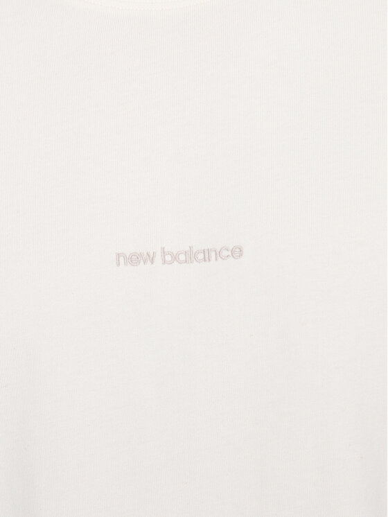 New Balance New Balance Majica Athletics Linear T-Shirt MT33560 Bež Regular Fit