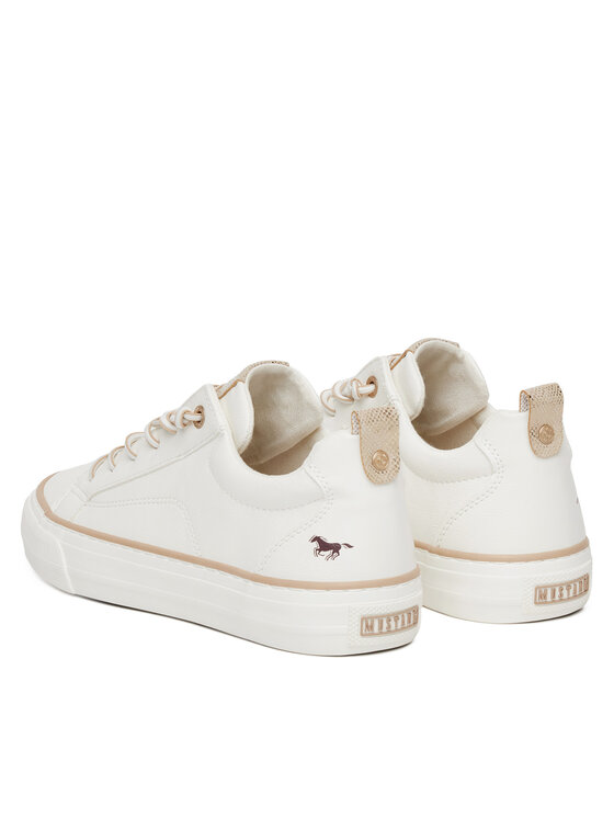 Mustang Mustang Sneakersy 1272-311 Biela