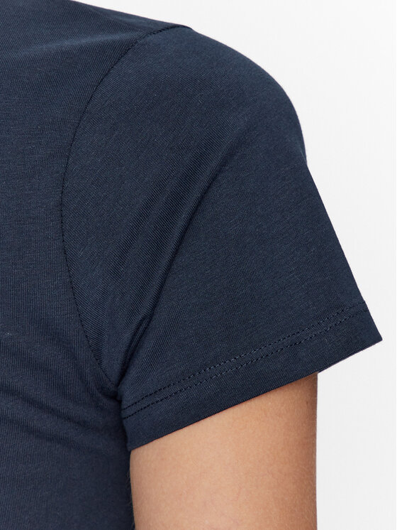 Pepe Jeans Pepe Jeans T-Shirt Corine PL505305 Granatowy Regular Fit