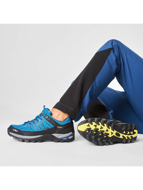 CMP CMP Трекінгові черевики Rigel Low Trekking Shoes Wp 3Q54457 Голубий