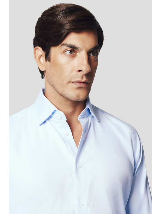 Lancerto Lancerto Koszula Lean KO073224000019 Niebieski Slim Fit